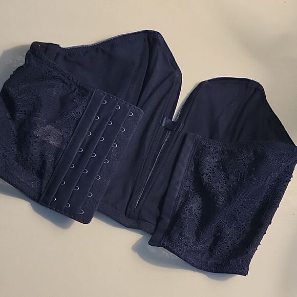 Victoria's Secret Blue Angel Collection Bustier & High rise Panty Set NWOT - Picture 6 of 11